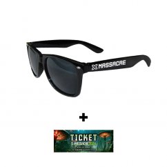 S-Massacre 2024 Ticket + Sunglasses X-Massacre Black