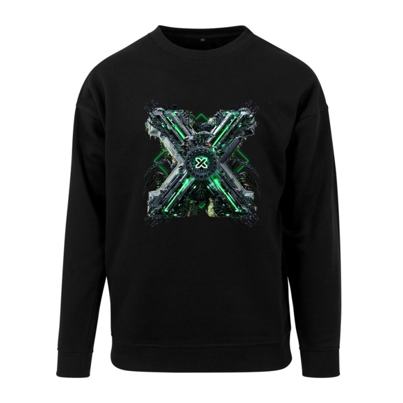 Mikina Crewneck X-Massacre New Life Forms - Velikost: M