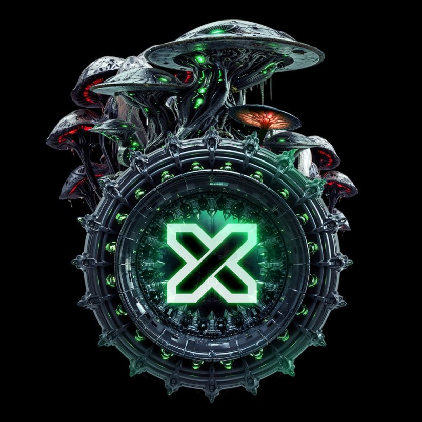Mikina na zip X-Massacre New Life Forms - Velikost: L