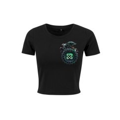 Dámský Crop-Top X-Massacre NEW LIFE FORMS