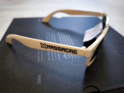 Sluneční brýle X-Massacre Bílá